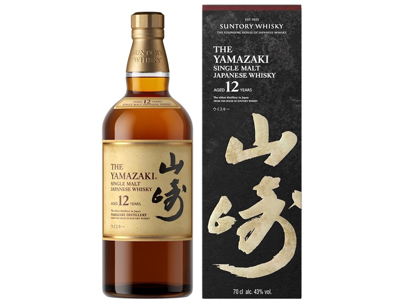 Suntory Yamazaki 12 Year Old 43% 700ml (in Presentation Box)